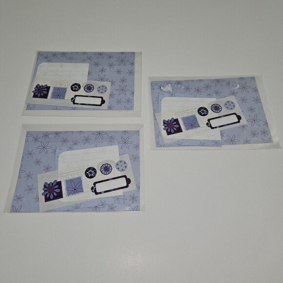 NEW 3 Creative Memories Petal Passion Photo Mat Journaling Box Stickers Lot - Picture 3 of 5